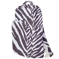 Zebra Double Compartment Backpack by PollyParadise