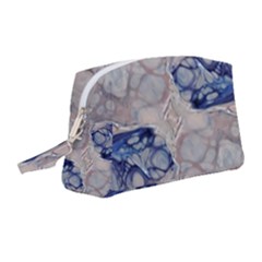 Moon Stone Patterns Wristlet Pouch Bag (medium) by kaleidomarblingart