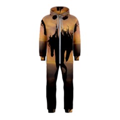 Evening Horses Hooded Jumpsuit (kids) by LW323