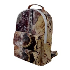 Guitar Flap Pocket Backpack (large) by LW323