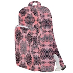 Pattern Rouge Noir Double Compartment Backpack by alllovelyideas