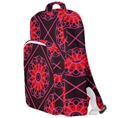 Mandala Colore Abstraite Double Compartment Backpack by byali