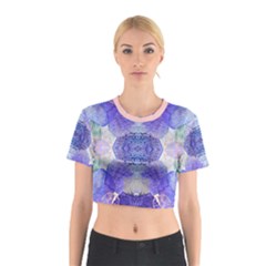 Underwater Vibes Cotton Crop Top by gloriasanchez