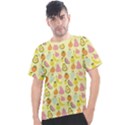 Tropical Fruits Pattern  Men s Sport Top View1