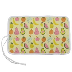 Tropical Fruits Pattern  Pen Storage Case (m) by gloriasanchez