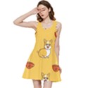 Corgi And Coffee Inside Out Racerback Dress View3