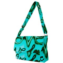  Graffiti Love Full Print Messenger Bag (s) by essentialimage365