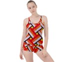 Pop Art Mosaic Boyleg Tankini Set  View1