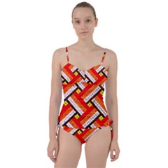 Pop Art Mosaic Sweetheart Tankini Set by essentialimage365