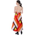 Pop Art Mosaic Tie Back Maxi Dress View2