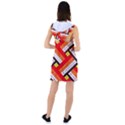 Pop Art Mosaic Racer Back Hoodie Dress View2