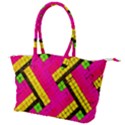 Pop Art Mosaic Canvas Shoulder Bag View1