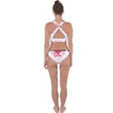 all you need is love Cross Back Hipster Bikini Set View2