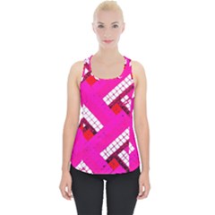 Pop Art Mosaic Piece Up Tank Top by essentialimage365