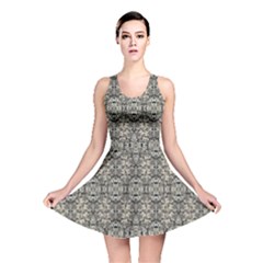 Steampunk Camouflage Design Print Reversible Skater Dress by dflcprintsclothing