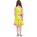 Pop Art Neon Wall Kids  Skater Dress View4