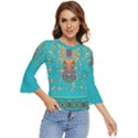 Bohemian Bell Sleeve Top View1