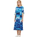 Img 20201226 184753 760 Bow Sleeve Chiffon Midi Dress View2