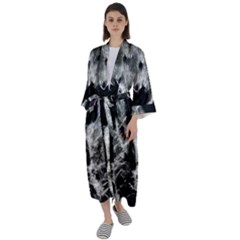 Pick Me Maxi Satin Kimono by MRNStudios