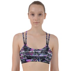 Techno Bouquet Line Them Up Sports Bra by MRNStudios