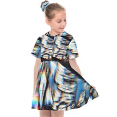 Rainbow Vortex Kids  Sailor Dress by MRNStudios