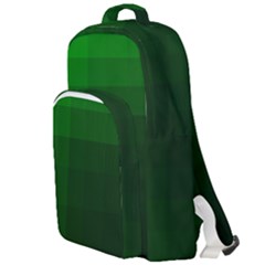 Zappwaits-green Double Compartment Backpack by zappwaits