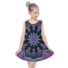 Framed Mandala Kids  Summer Dress by MRNStudios