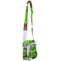 Cactus Shoulder Strap Belt Bag by IIPhotographyAndDesigns