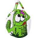 Cactus Giant Round Zipper Tote View2