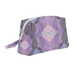 Marbled Patterns Wristlet Pouch Bag (medium) by kaleidomarblingart