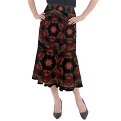 Mrn Medallion Midi Mermaid Skirt by MRNStudios