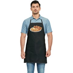 Fried Chicken And Waffles Kitchen Apron by snackkingdom