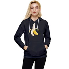 Banana Women s Lightweight Drawstring Hoodie by snackkingdom