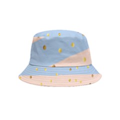 Summer Golden Love Inside Out Bucket Hat (kids) by designsbymallika