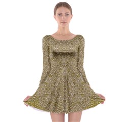 Pearls With A Beautiful Luster And A Star Of Pearls Long Sleeve Skater Dress by pepitasart