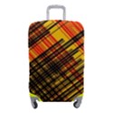 Root Humanity Orange Yellow and Black Luggage Cover (Small) View1