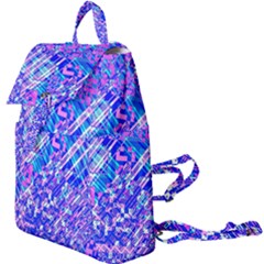 Root Humanity Bar And Qr Code Combo In Purple And Blue Buckle Everyday Backpack by WetdryvacsLair