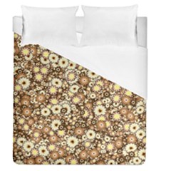 Flower Bomb 3b Duvet Cover (queen Size) by PatternFactory