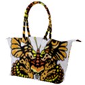 Bigcat Butterfly Canvas Shoulder Bag View1