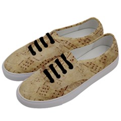 Music-melody-old-fashioned Men s Classic Low Top Sneakers by Sapixe