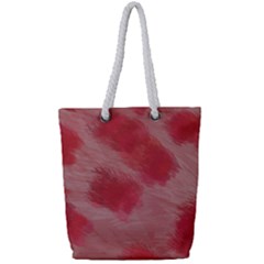 Strawberries Full Print Rope Handle Tote (small) by kiernankallan