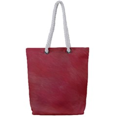 Red Velvet Full Print Rope Handle Tote (small) by kiernankallan