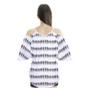 Athletic Running Graphic Silhouette Pattern Flutter Tees View2