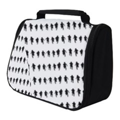 Athletic Running Graphic Silhouette Pattern Full Print Travel Pouch (small) by dflcprintsclothing