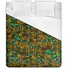 Love Forest Filled With Respect And The Flower Power Of Colors Duvet Cover (california King Size) by pepitasart