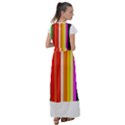 Ultimate Vibrant Flutter Sleeve Maxi Dress View2