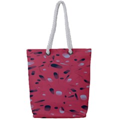 Licorice Full Print Rope Handle Tote (small) by kiernankallan