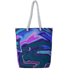 Sea Change Full Print Rope Handle Tote (small) by kiernankallan