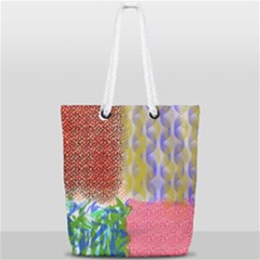 Mishmash Full Print Rope Handle Tote (small) by kiernankallan