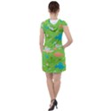 Funny Dinosaur Drawstring Hooded Dress View2